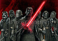 KNIGHTS OF REN - Pen Art Print