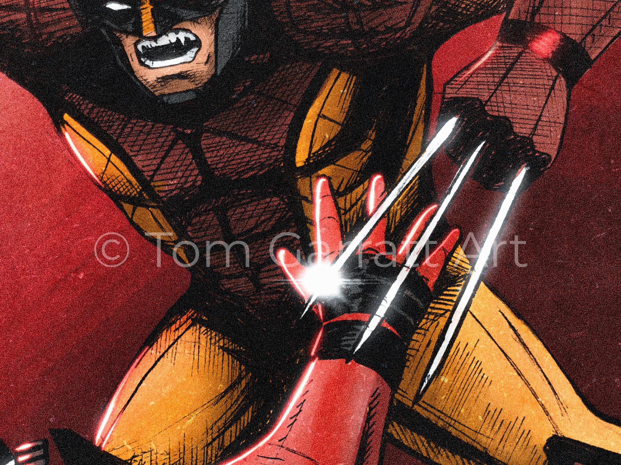 DEADPOOL & WOLVERINE - Pen Art Print