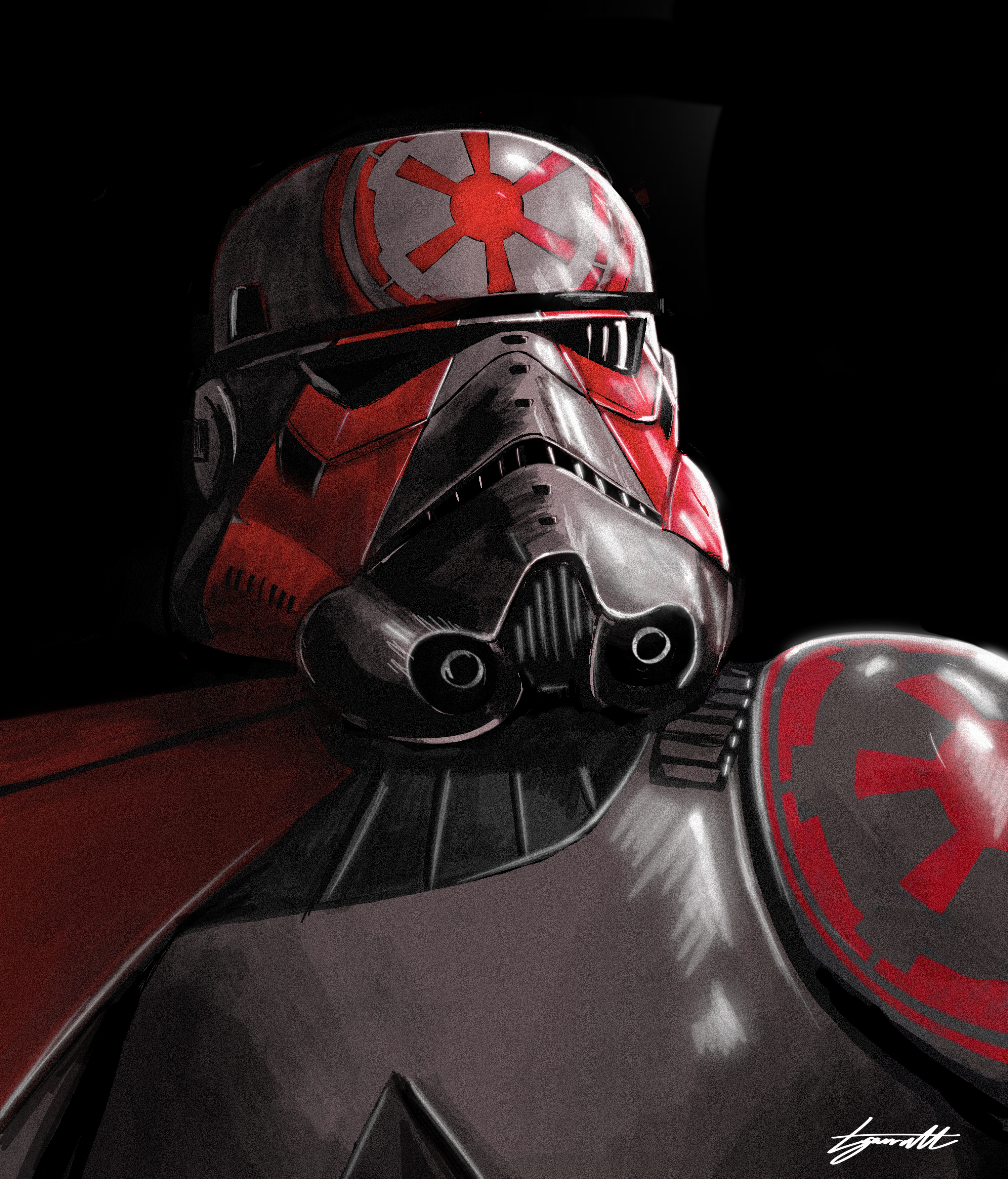 STORMTROOPER - Digital Art Print
