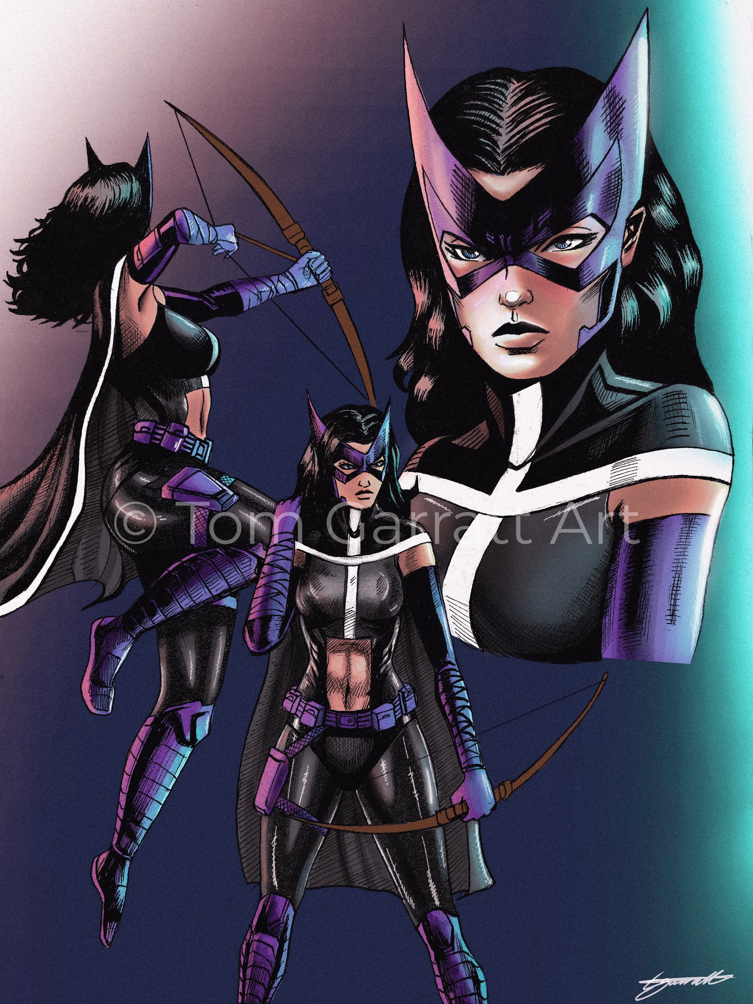 HUNTRESS - Pen Art Print