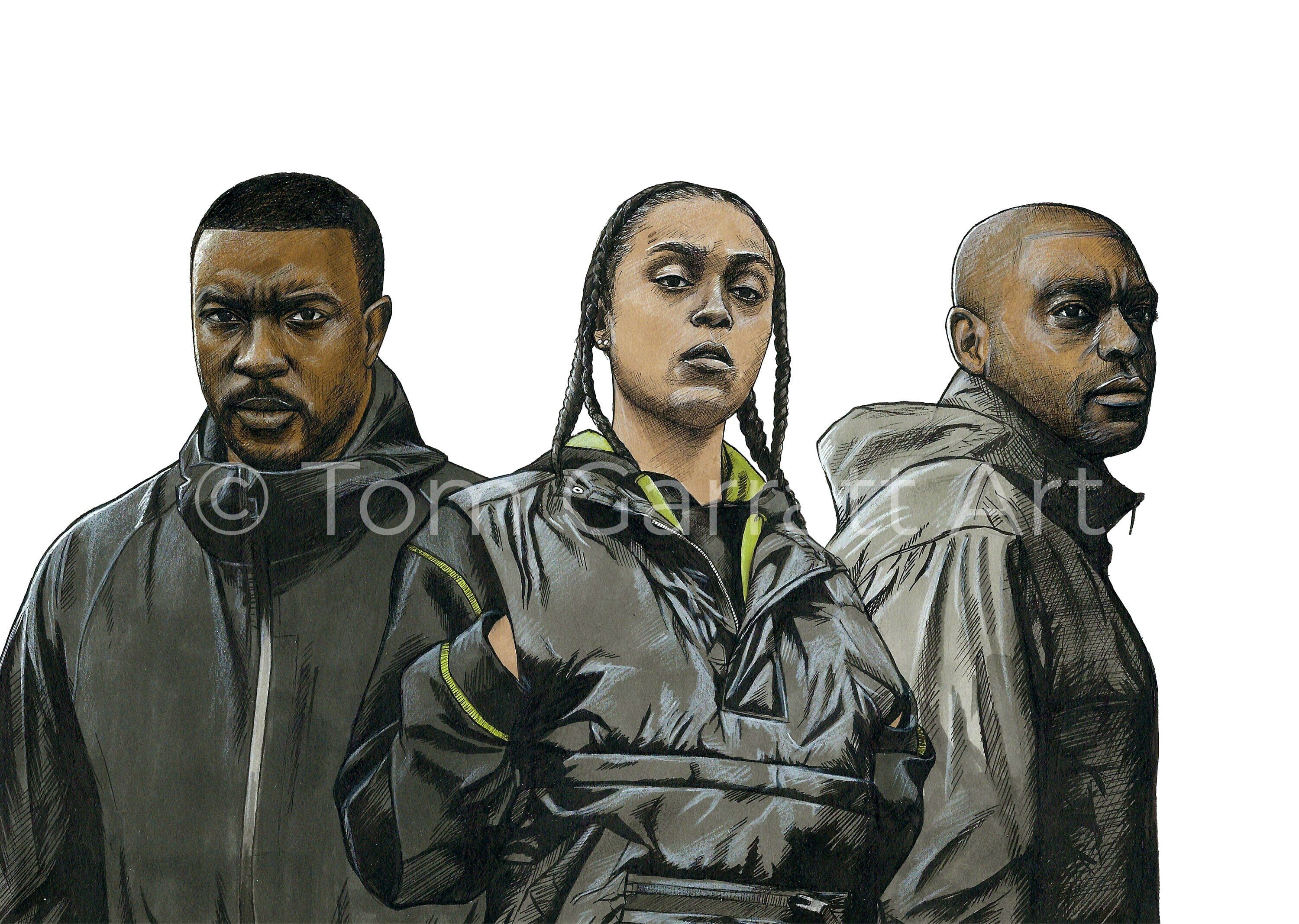 TOP BOY - Pen Art Print