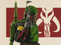 BOBA FETT - Pen Art Print